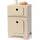 Musterkind MUSTERKIND® Kinder-Kühlschrank Mix & Match, warmgrau/natur, grau