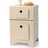 Musterkind MUSTERKIND® Kinder-Kühlschrank Mix & Match, warmgrau/natur, grau
