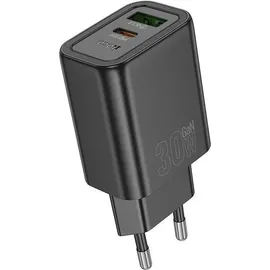 HOCO Ladegerät N63 30W USB-C/A PD QC3.0 Schnellladung | Gr.: onesize
