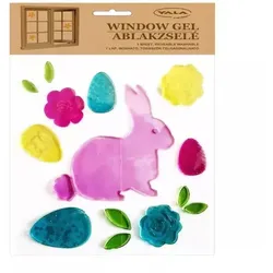 Rosa Hase - Fensterdekoration