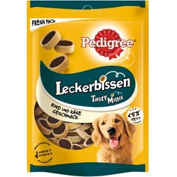 Pedigree Leckerbissen Tasty Minis Käse & Rind 6x140 g