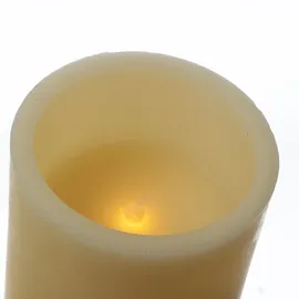 MARELIDA XXL LED Kerze Ornament 25 cm creme