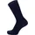 Santini SMS Puro High Profil Socken 40-43 Blau