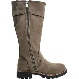 Tom Tailor Schaftstiefel Damen Taupe 40