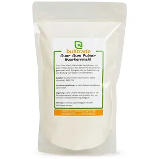 buXtrade Guar Gum Guarkernmehl 10 kg Pulver