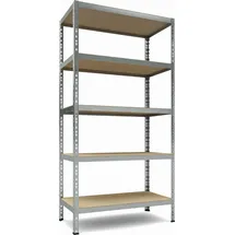 CFadda TKT Schwerlastregal Ordnerregal Steckregal Regal Aktenregal 180x92x46 cm 175 kg
