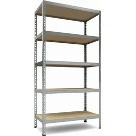 CFadda TKT Schwerlastregal Ordnerregal Steckregal Regal Aktenregal 180x92x46 cm 175 kg