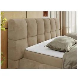 MKS Meble Boxbett mit Bettkasten ¦ beige ¦ Maße (cm): B: 194 H: 113