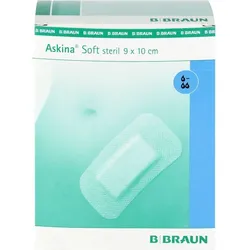 B. Braun Melsungen ASKINA Soft Wundverband 9x10 cm steril Pflaster 50 ct 