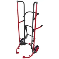 VARIOfit Reifenkarre Stahl 2 Stützräder RAL 7016