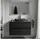 Bernstein Waschbeckenunterschrank 100 x 46 x 62 cm Schwarz Matt