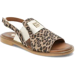 Beige Sandalen Armodo Flache Schuhe, 40