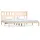 vidaXL Massivholzbett 180 x 200 cm Beige