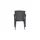 PROGARDEN Eden Stapelstuhl 62 x 60 x 89 cm anthrazit 4er Set