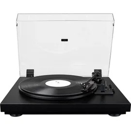 Pro-Ject Automat A1 Vollautomatischer Plattenspieler – integrierter Phonovorverstärker, OM10 Tonabnehmer, Umschaltung 33/45 U/min, Schwarz