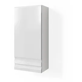 Vicco Badschrank Weiß Hochglanz, Wandschrank
