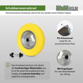 Trutzholm Schubkarrenrad 200 kg