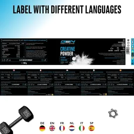 GEN GERMAN ELITE NUTRITION Creatin Monohydrat Pulver 300 g