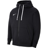 Nike Park 20 Fleece Kapuzenjacke Herren black/white/white M