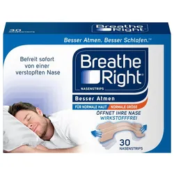 Besser Atmen Nasenstrips normal beige 30 Stück Pflaster