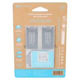Pale Blue PB-9V 9V 500 mAh 2 St.