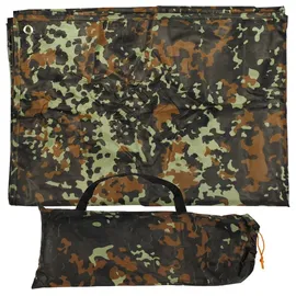 Max Fuchs Mehrzweckplane Tarp flecktarn 300 x 300 cm
