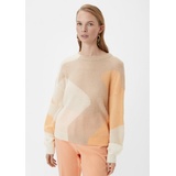 Comma, Strickpullover, Beige, M