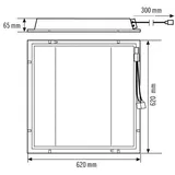 ESYLUX EQ10132513 EQ10132513 LED-Panel Weiß