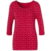 LASCANA 3/4-Arm-Shirt Damen rot Gr.48/50