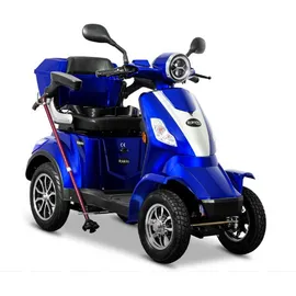 Elektroroller-Versand24 E-Quad 25 V.2 1000 Watt 25 km/h blau