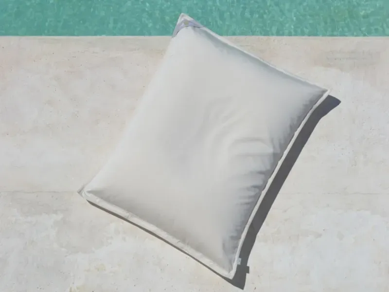 chillisy Premium Poolkissen 160/120 cm  ,Farbe: Perlmutt
