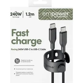 Panzer Glass USB-C auf USB-C 1,2 m Schwarz
