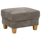 Home Affaire Polsterhocker HOME AFFAIRE "Conville", braun (savannah), B:63cm H:48cm T:74cm, 100% Polyester, Hocker, Polsterhocker, Passend zur Servie "Conville", mit Federkern