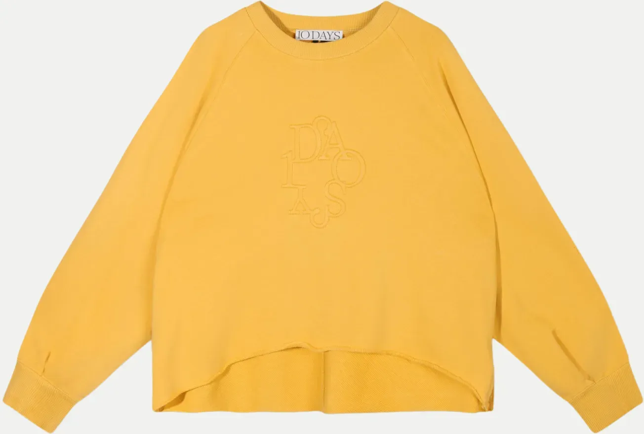 Relaxed Fit Sweater Gelb S