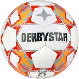 derbystar Unisex Jugend Stratos S-Light v23 Fußball, weiß grün, 4
