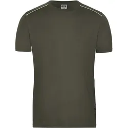 Funktions T-Shirt "JN890" UV-Schutz - S - olive