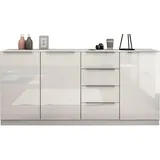 borchardt Möbel Highboard Oliva, Breite ca. 200 cm weiß