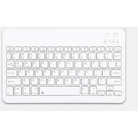 Lobwerk 3in1 Bluetooth Tastatur für Samsung Galaxy Tab A8 SM-X200/X205 Weiß