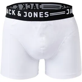 JACK & JONES SENSE TRUNKS Weiß M 6er Pack