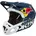 EC Mountainbike Helm blau/rot/weiß L
