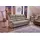 luma-home schönes für dein zuhause 3-Sitzer Couch Mikrofaser Vintage Graubraun