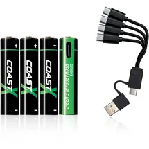 Coast AAA USB-C Ladeanschl.