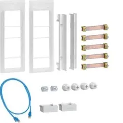 Hager ZM02MS Verbindungssatz, universZ, 3-Punkt, Schrank/Schrank, inkl. WAN-Verbindung