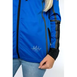 DEPROC activ Thorsby Softshelljacke Blau/Schwarz XL