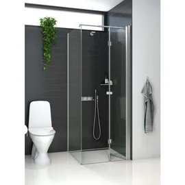 Dansani Match Falttür Eckeinstieg (1/2), 97-99cm, klares Glas