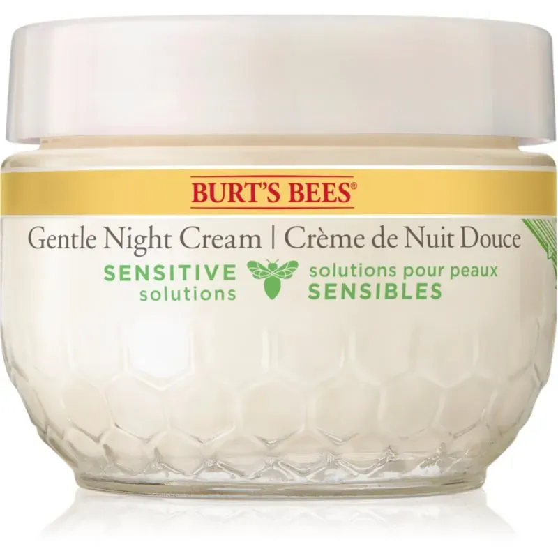 Burt’s Bees Sensitive feuchtigkeitsspendende Nachtcreme für empfindliche Haut 50 g