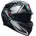 Compound Integralhelm Matt Schwarz/Grau L