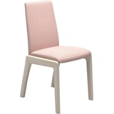 Stressless® Polsterstuhl Laurel, Low Back, Größe M, mit abgerundeten Beinen in Eiche gekalkt rosa