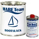 Wildschek - Mareteam Bootslack 750 ml Profiausführung matt + Verdünnung 0,5 Liter