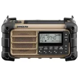 Sangean MMR-99 Outdoorradio UKW Notfallradio, Bluetooth® Solarpanel, spritzwassergeschützt, staubd